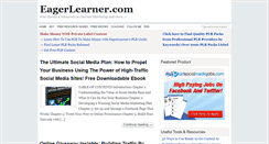 Desktop Screenshot of eagerlearner.com